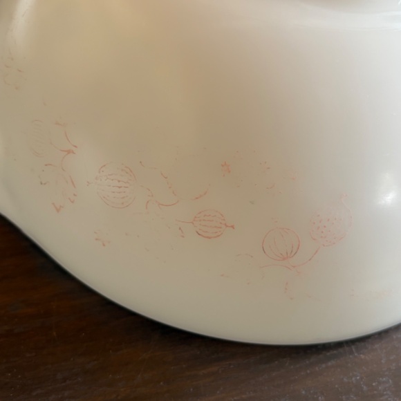 4 vintage Pyrex gooseberry Cinderella bowls 1950s 441 442 443 444  (faded) - Picture 13 of 16